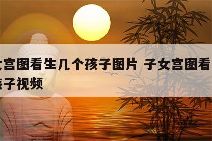 子女宫图看生几个孩子图片 子女宫图看生几个孩子视频