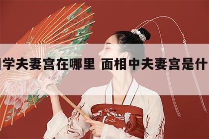 面相学夫妻宫在哪里 面相中夫妻宫是什么意思
