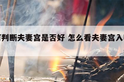 如何判断夫妻宫是否好 怎么看夫妻宫入哪个宫