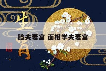 脸夫妻宫 面相学夫妻宫