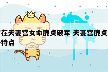 身宫在夫妻宫女命廉贞破军 夫妻宫廉贞女生性格特点
