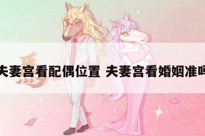夫妻宫看配偶位置 夫妻宫看婚姻准吗