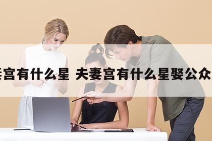 夫妻宫有什么星 夫妻宫有什么星娶公众人物