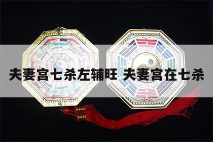 夫妻宫七杀左辅旺 夫妻宫在七杀